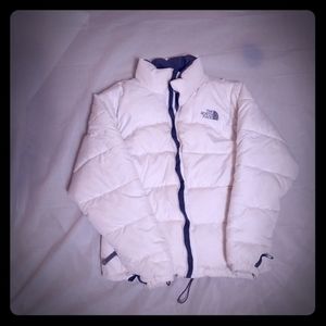 Women's North Face puffer coat Medium